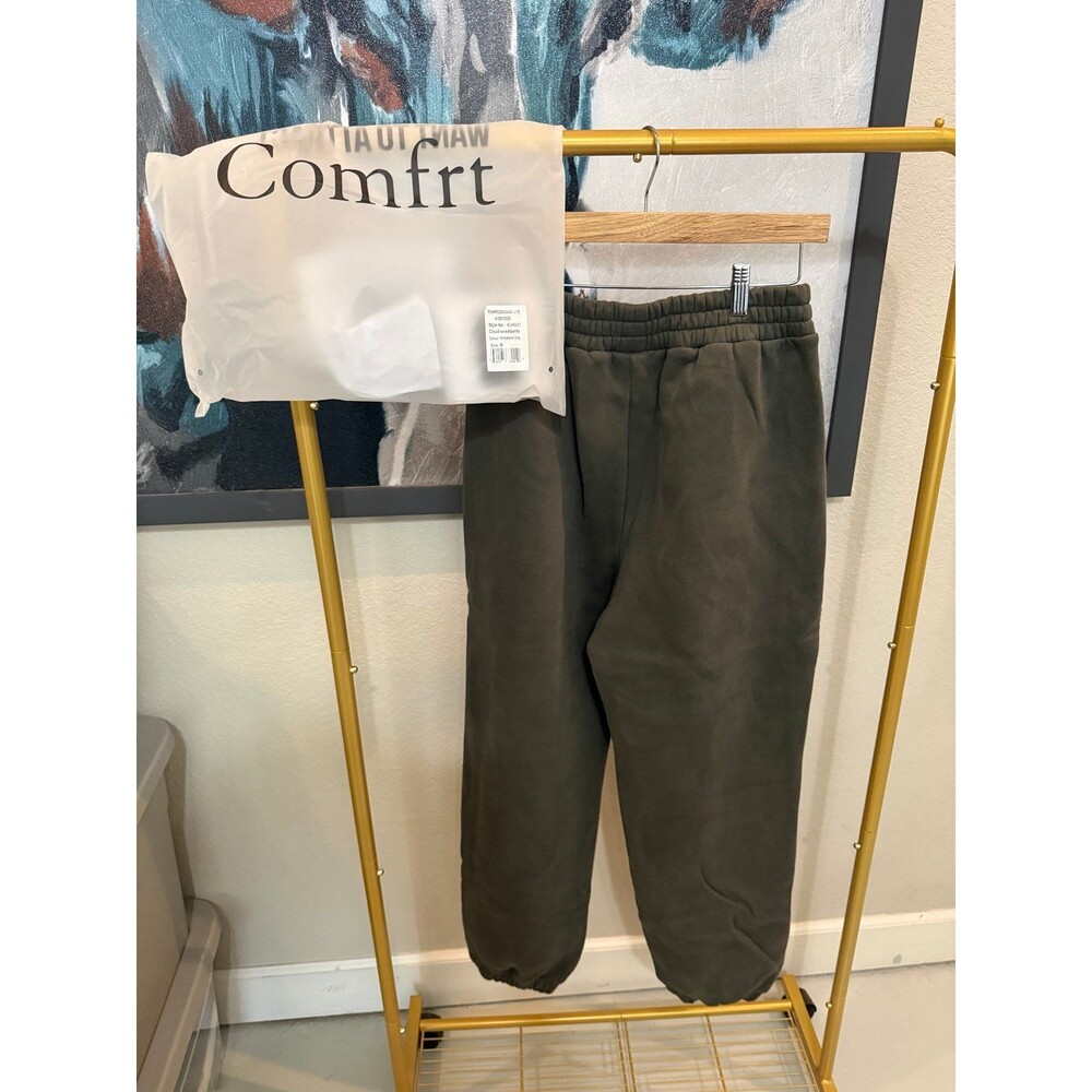 New Comfrt Cloud Sweatpants Millestone Green M - Picture 5 of 5